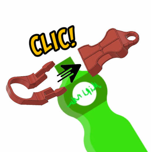 Flaschenhalter für den Gürtel