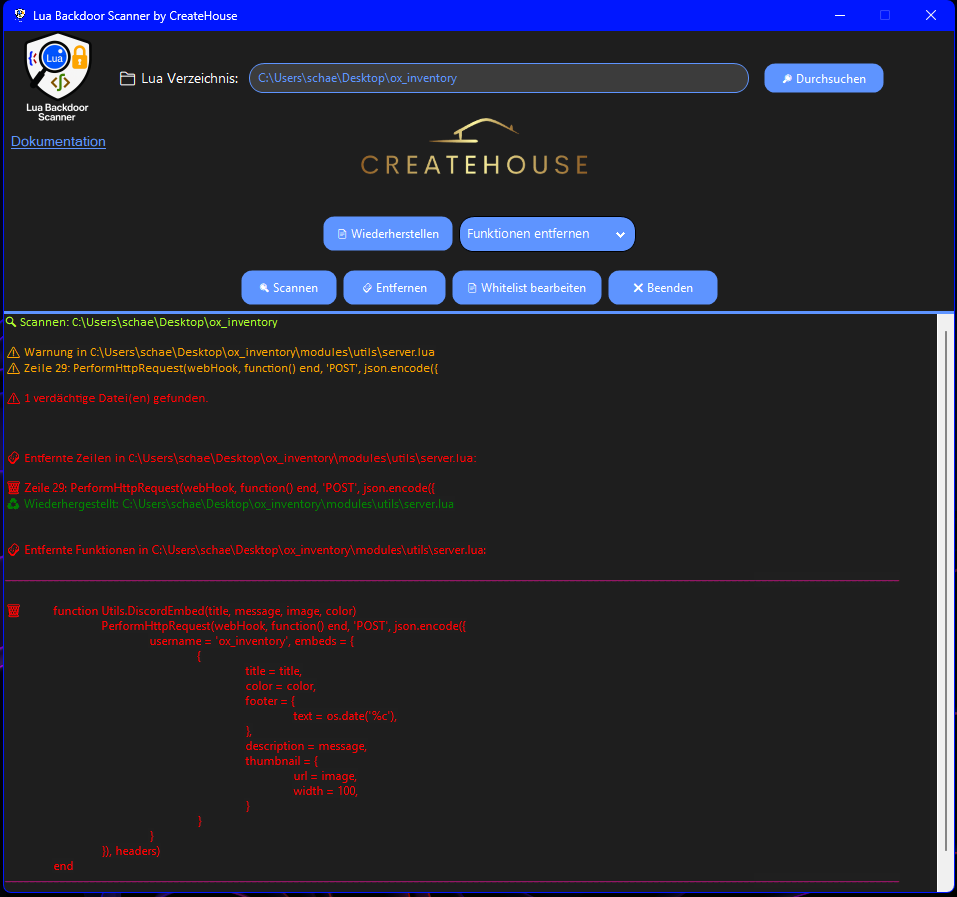 LUA Backdoor Scanner