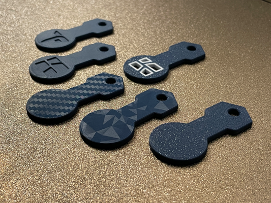 Einkaufswagenchip mit Schlüsselring